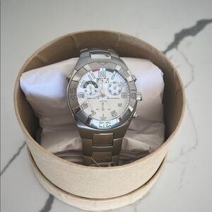 Sector 750 Chrono-Alarm Silver Men's Watch